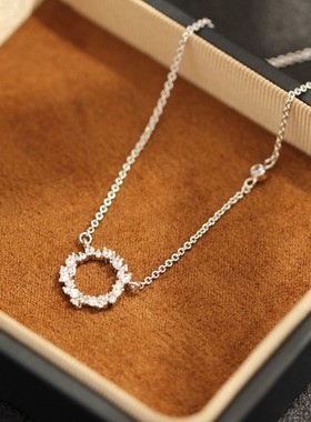 精致百搭女首饰锁骨链十字架爱心