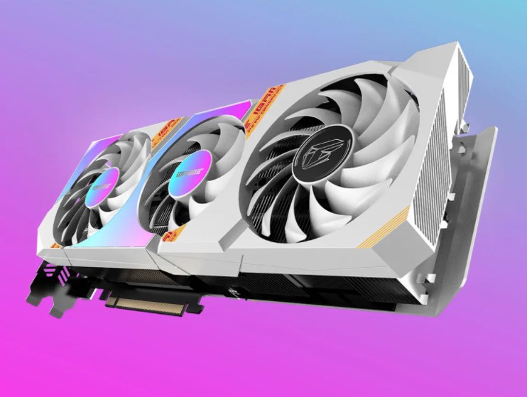 七彩虹RTX3060 12G RTX2060S白色台式海景房电竞游戏显卡-图0