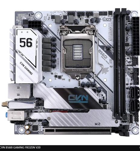 七彩虹 B460i B560M i5 10代11代CPU 冰霜ITX白色海景房拆机主板 - 图1