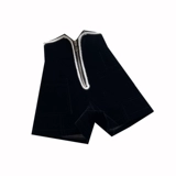 Демисезонные универсальные бархатные приталенные штаны с молнией, шорты, сапоги, высокая талия