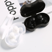 Sendrils Professional Silicone Gel Swimming Earplugs Waterproof Adults Children Men And Women Universal Swimming Earplugs Black & White 2 Colors