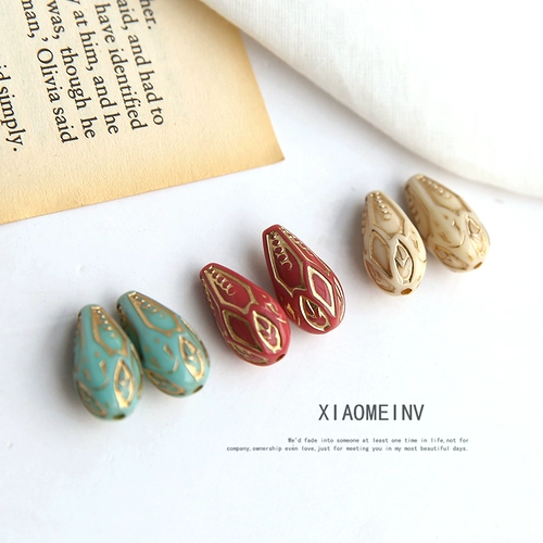 Ретро антикварные бусины, аксессуар, аксессуары, серьги ручной работы, DIY