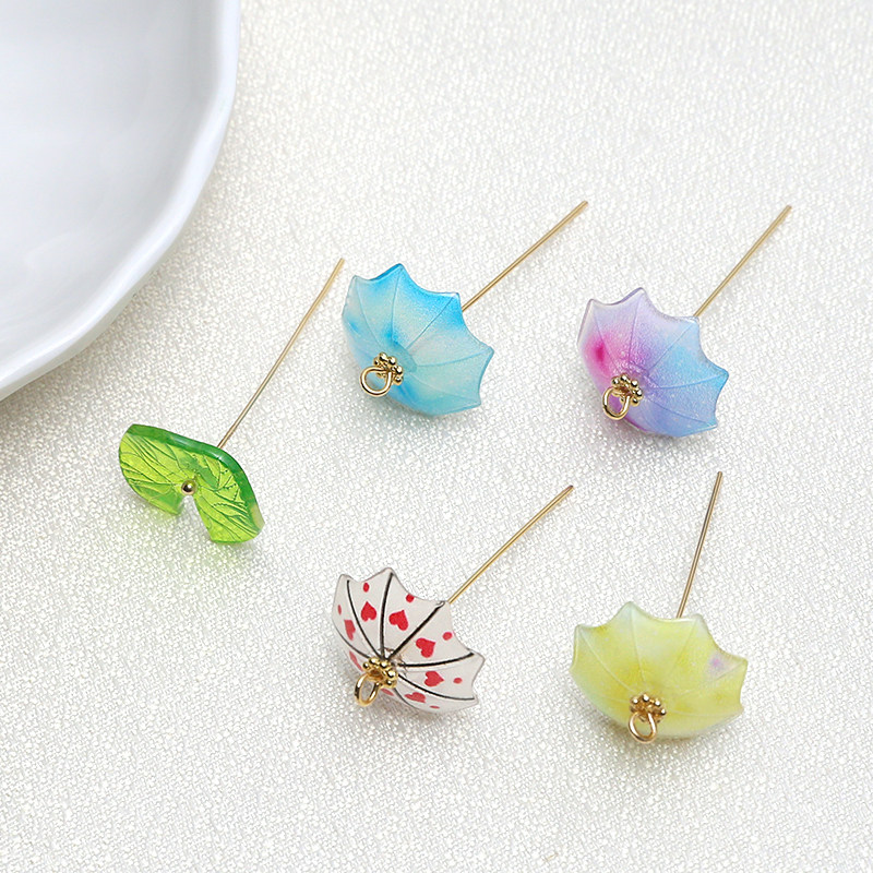 阿飘权杖小伞荷叶雨伞梦幻紫趣味配件diy手工饰品珍珠巴洛克材料,淘宝优惠券,粉丝福利购,淘宝优惠卷