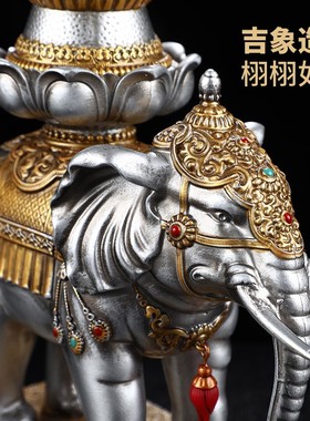 电子酥油灯充电LED象宝供佛灯