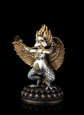 五寸复古款精工桌面吉祥摆件白铜