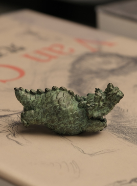 四喜器物全铜小青龙摆件线香插中式龙年礼品吉祥物线香礼盒