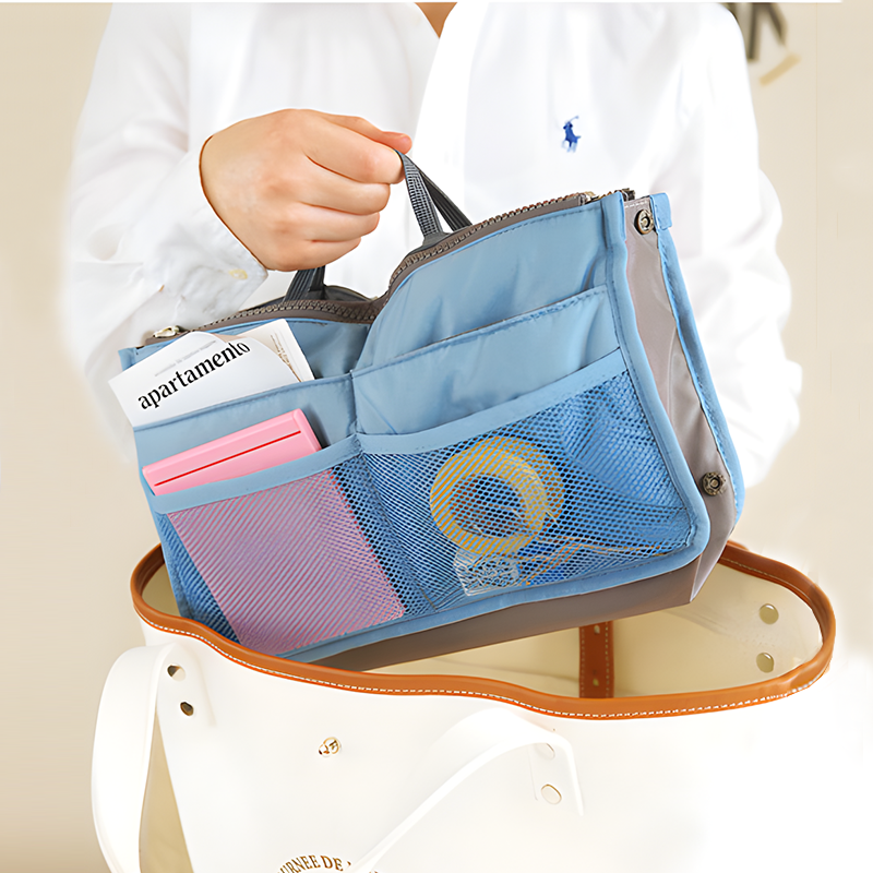 超轻包中包内胆收纳小包适用珑骧lv菜篮子托特拉链分格整理袋分层,淘宝优惠券,粉丝福利购,淘宝优惠卷