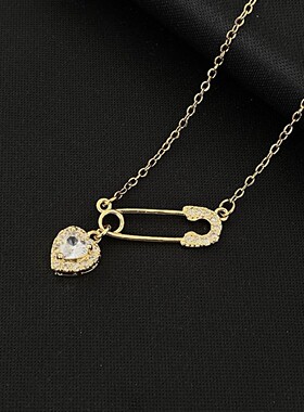 Vintage 古着 Love pin 项链