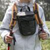 Outdoor functional wind crossbody bag for men waterproof lightweight casual plaid shoulder bag large capacity outdoor sports expansion bag