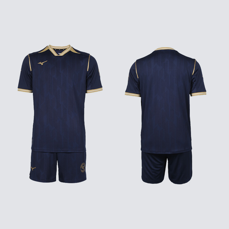 小李子正品Mizuno美津浓足球运动训练组队套装成人男P2CG43Z314 - 图3