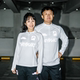 Xiao Lizifeng Rui ເສື້ອ​ຝຶກ​ອົບ​ຮົມ​ແຂນ​ຍາວ​ເຄິ່ງ Zip​