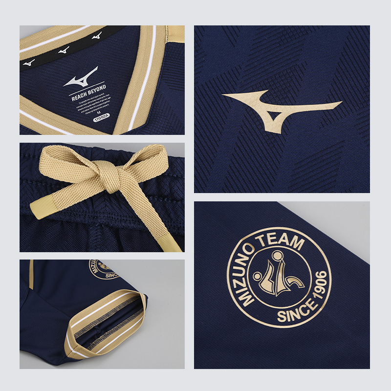 小李子正品Mizuno美津浓足球运动训练组队套装成人男P2CG43Z314 - 图2