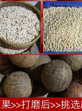 厂家白玉菩提108颗佛珠念珠白菩提根原籽手串情侣手链饰品