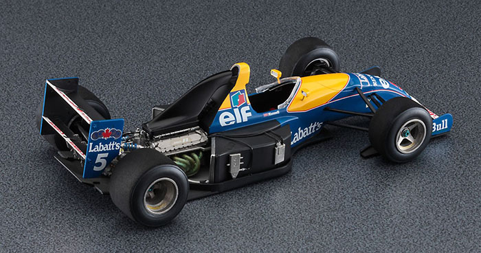 长谷川 1/24 拼装F1车模型 Williams FW14 带金属改件蚀刻片 CH49 - 图2