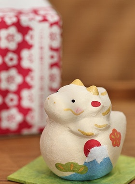 日本龙虎堂2024龙年手作摆件