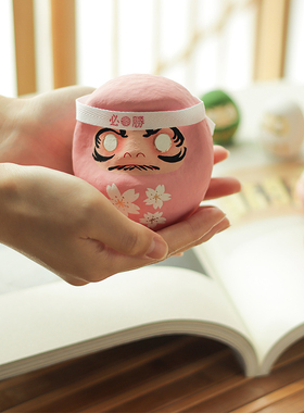 日本中川政七商店樱花达摩摆件