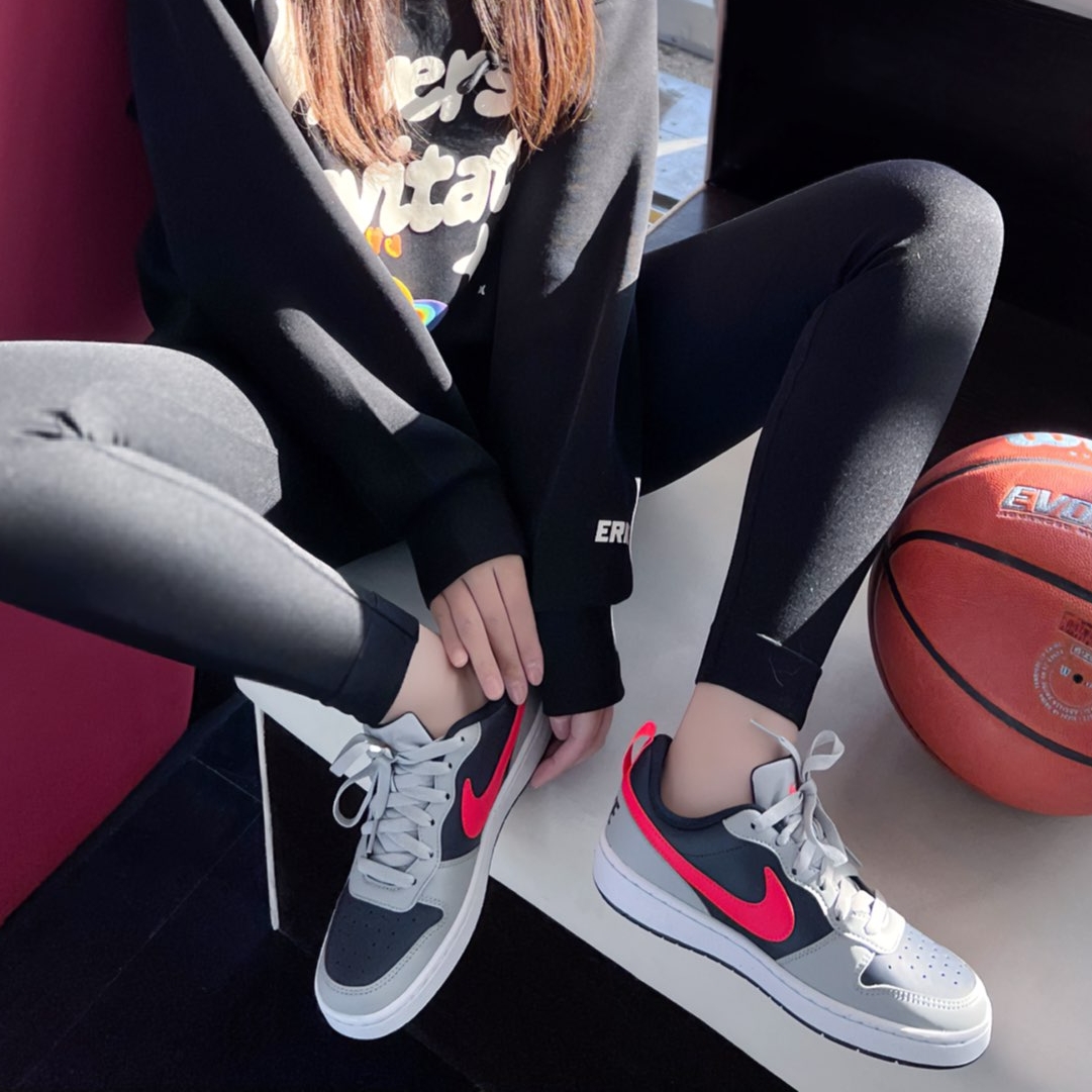 NIKE耐克女鞋正品龙年限定本命年2024新款运动休闲红色低帮aj板鞋