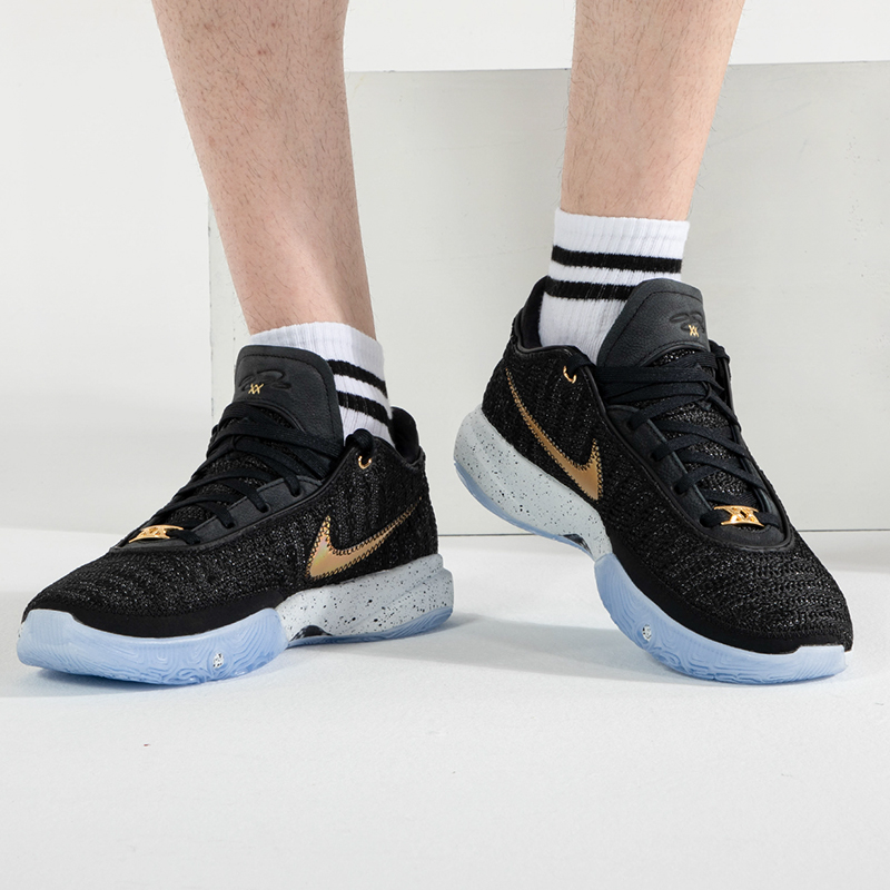 Nike耐克男鞋2024新款LEBRON XX詹姆斯20代实战篮球鞋DJ5422-003 - 图0