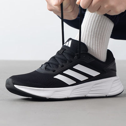 阿迪达斯男鞋官方正品2025春秋季新款跑步鞋男士休闲透气运动鞋男 - 图2