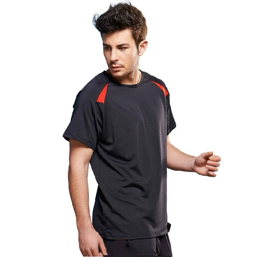 Весенняя летняя эластичная быстросохнущая одежда для йоги для спортзала, спортивные штаны, комплект, короткий рукав