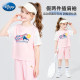 Disney Girls Ice Silk ຊຸດກິລາສັ້ນແຫ້ງໄວ