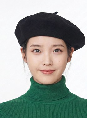 画家帽KANGOL袋鼠女IU同款