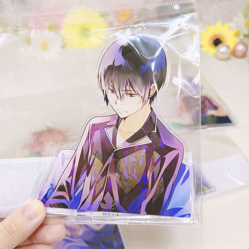 CS 家庭教师REBORN 水彩 睡颜 night.ver 立牌 挂件毛巾 周边谷子 - 图2