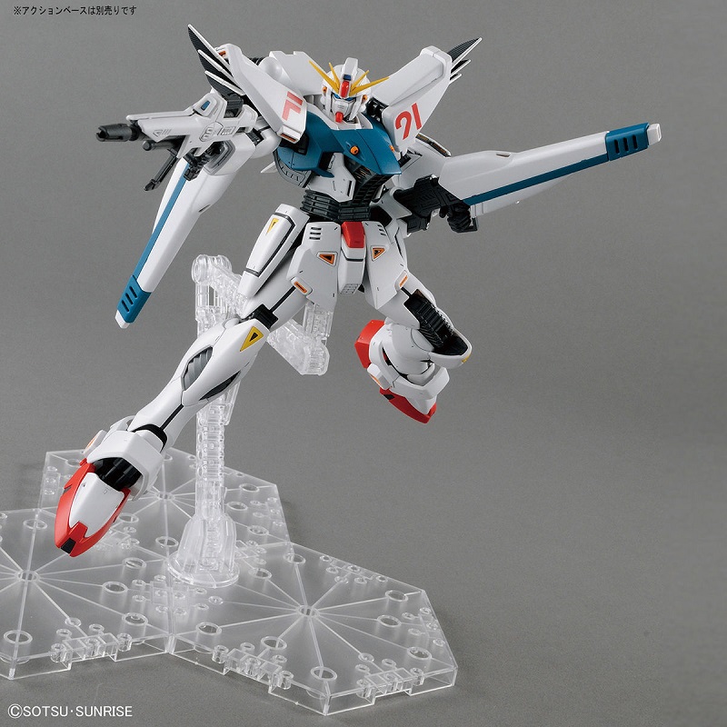 有货 正版万代  MG 1/100 高达 F91 Ver.2.0  拼装模型 - 图1