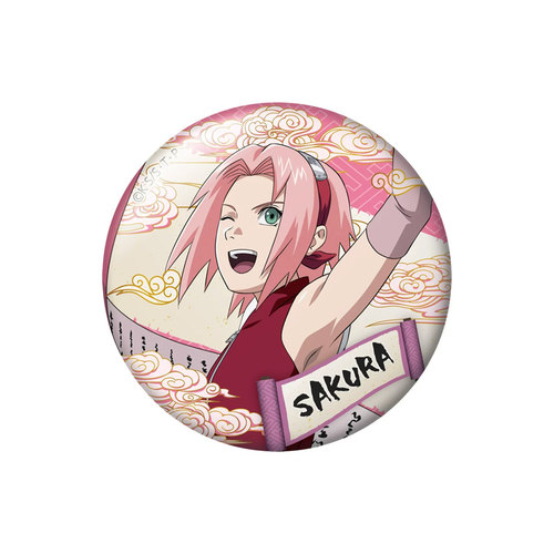 日本正版火影忍者疾风传 卷轴 大徽章吧唧盲盒 漩涡鸣人周边谷子 - 图1