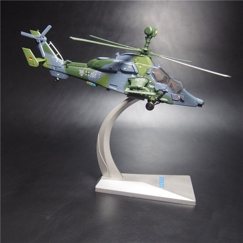 AF1 1:72现代德国EC665虎式武装直升机模型合金仿真军事飞机摆件 - 图0