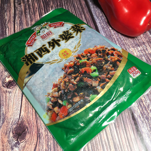 聪厨湘西外婆菜干菜饭店酒店 下饭菜湖南特产酸腌菜咸菜香辣袋装 - 图2