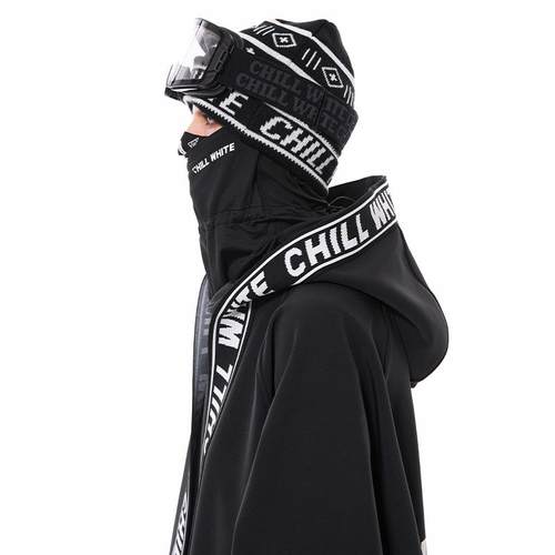 滑雪护脸面罩单双板速干透气护具保暖防风男女同款头套 - 图1