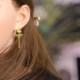 Jade Butterfly Earrings S925 Silver Inlaid