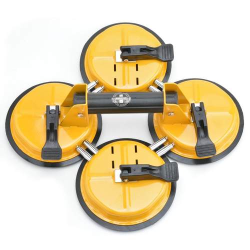 新款 加强曲面弧形玻璃吸盘 两爪 三爪 四爪汽车玻璃吸 包邮 - 图0