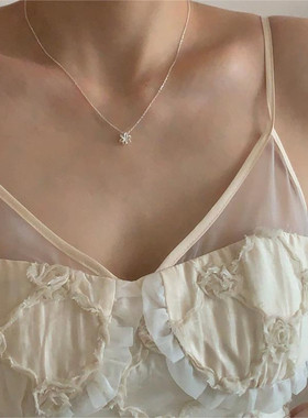 925纯银纯银女款锁骨项链