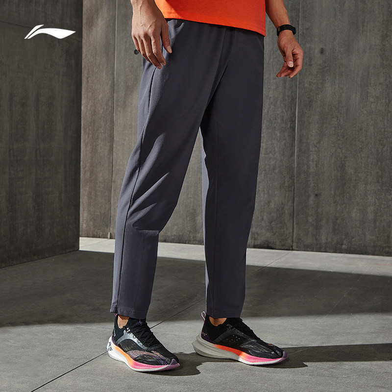 李宁运动男士健身系列2023新款长裤 李宁outlets店运动长裤