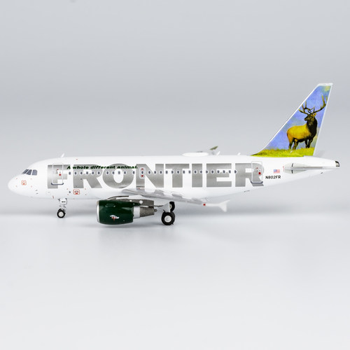 NG   Frontier Airlines A318-100 N801FR/N802FR 合金航模 1:400 - 图1