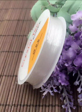 手串穿珠子弹力线圆形透明水晶线
