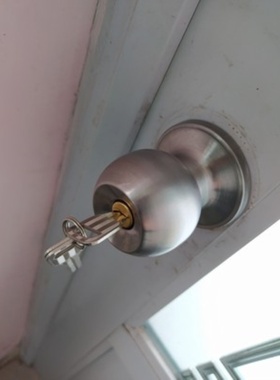 厨房三柱式浴室门锁塑钢门锁铝合金球形锁卫生间球锁三环彩钢门锁