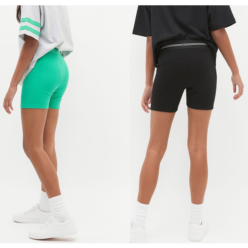 澳好牌SEE* 原尾 女童夏季高弹力罗纹短裤修身打底裤女孩子五分裤,淘宝优惠券,粉丝福利购,淘宝优惠卷