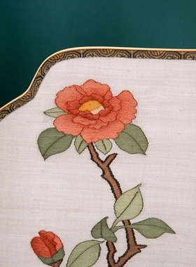 当家主母同款缂丝宫扇团扇顾建东工作室出品汉服配饰新品中式扇