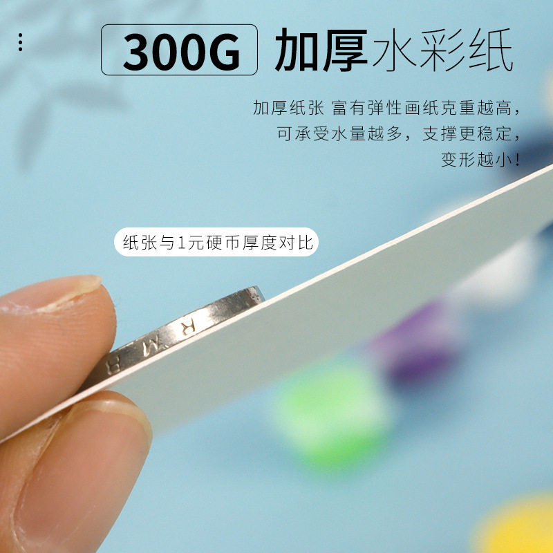 水彩绘画临摹卡建筑淡彩风景速写水彩画初学者入门练习卡美术培训,淘宝优惠券,粉丝福利购,淘宝优惠卷