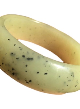 新疆和田玉且末黄口57玉镯手镯