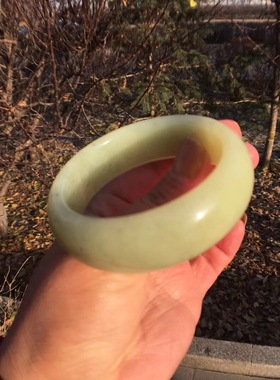 新疆若羌手镯女款天然和田玉