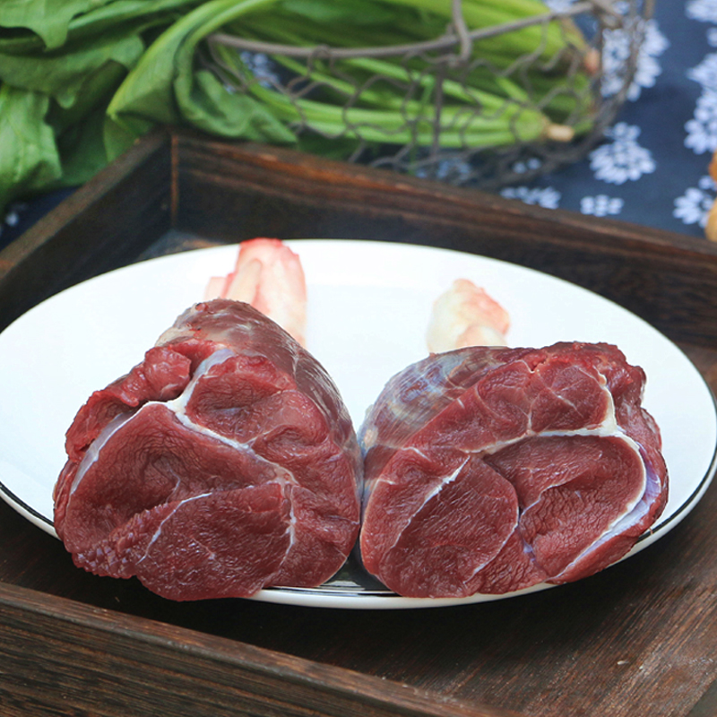 新鲜牛腱 500g 农家新鲜黄牛 牛腱子肉 腱弧 生牛肉 - 图3