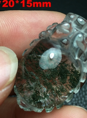 绿幽灵龙龟水晶吊坠挂件毛衣链