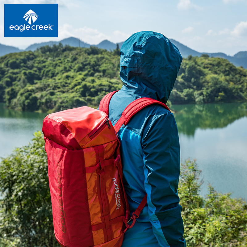 美国Eagle Creek大容量可折叠防水手提旅行袋双肩包登山包健身包 - 图1