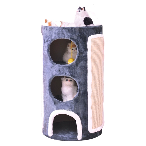 Кошка поднимает стойку для кошки, захватывающая панель панель кошачья гнездо, жирное кошачье кошка для кошачья стойка