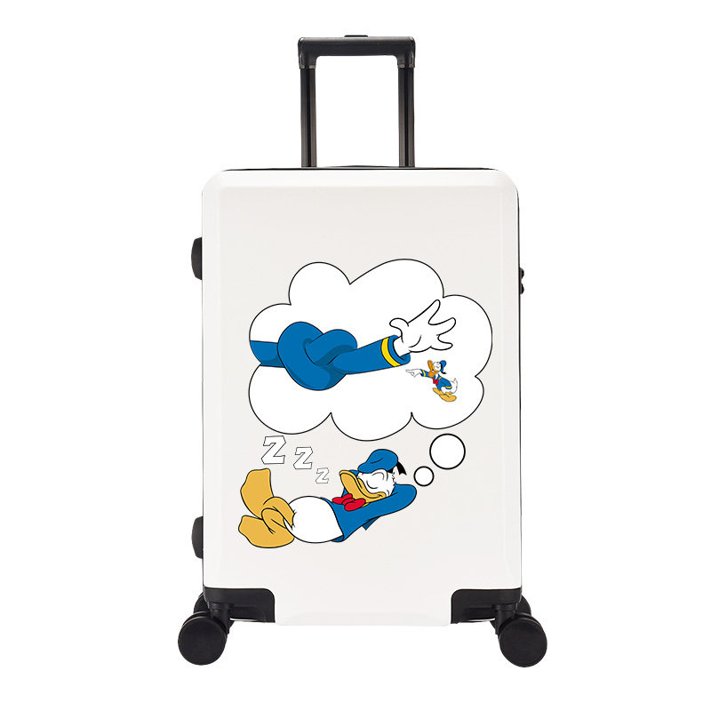 迪士尼女唐老鸭20寸小型24拉杆箱子 林晟箱包旅行箱