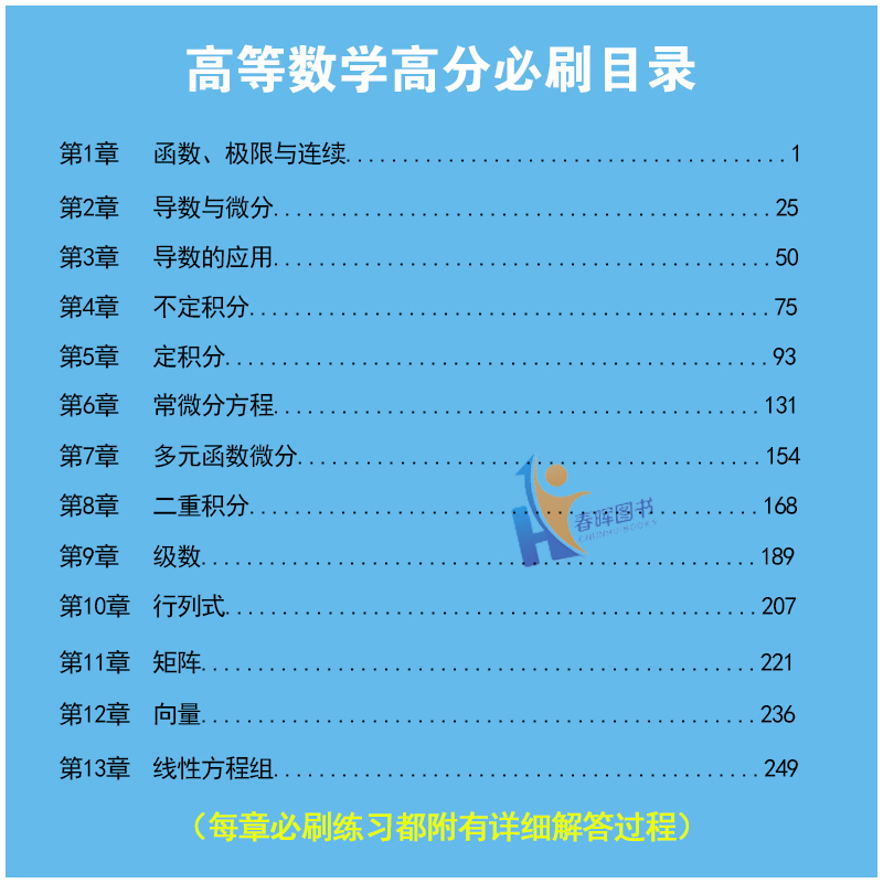 现货新大纲2025年江苏专转本高等数学高分必刷东南大学出版社杨和稳主编覆盖线性代数专转本理科分章节练习模拟预测试卷苏天教育-图1